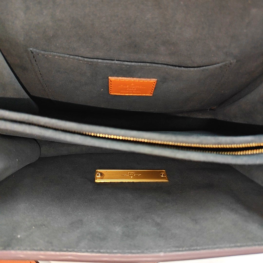 DAUPHINE MM Monogram Coated Canvas Brown