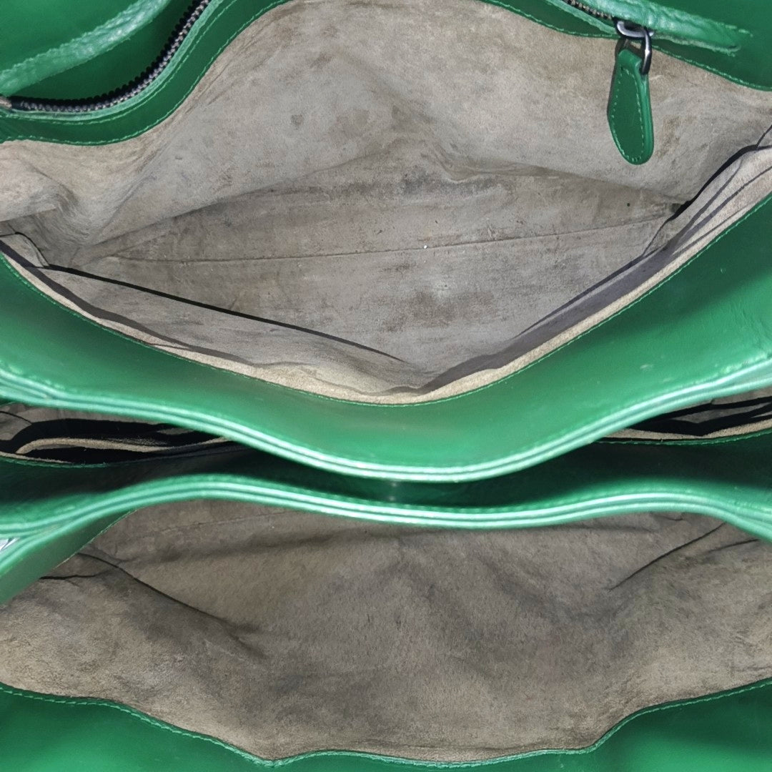 Roma Calfskin Green