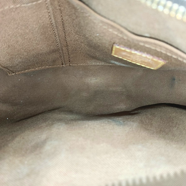 GALLIERA Monogram Coated Canvas Brown