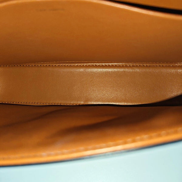 TRIOMPHE Small Coated Canvas Brown