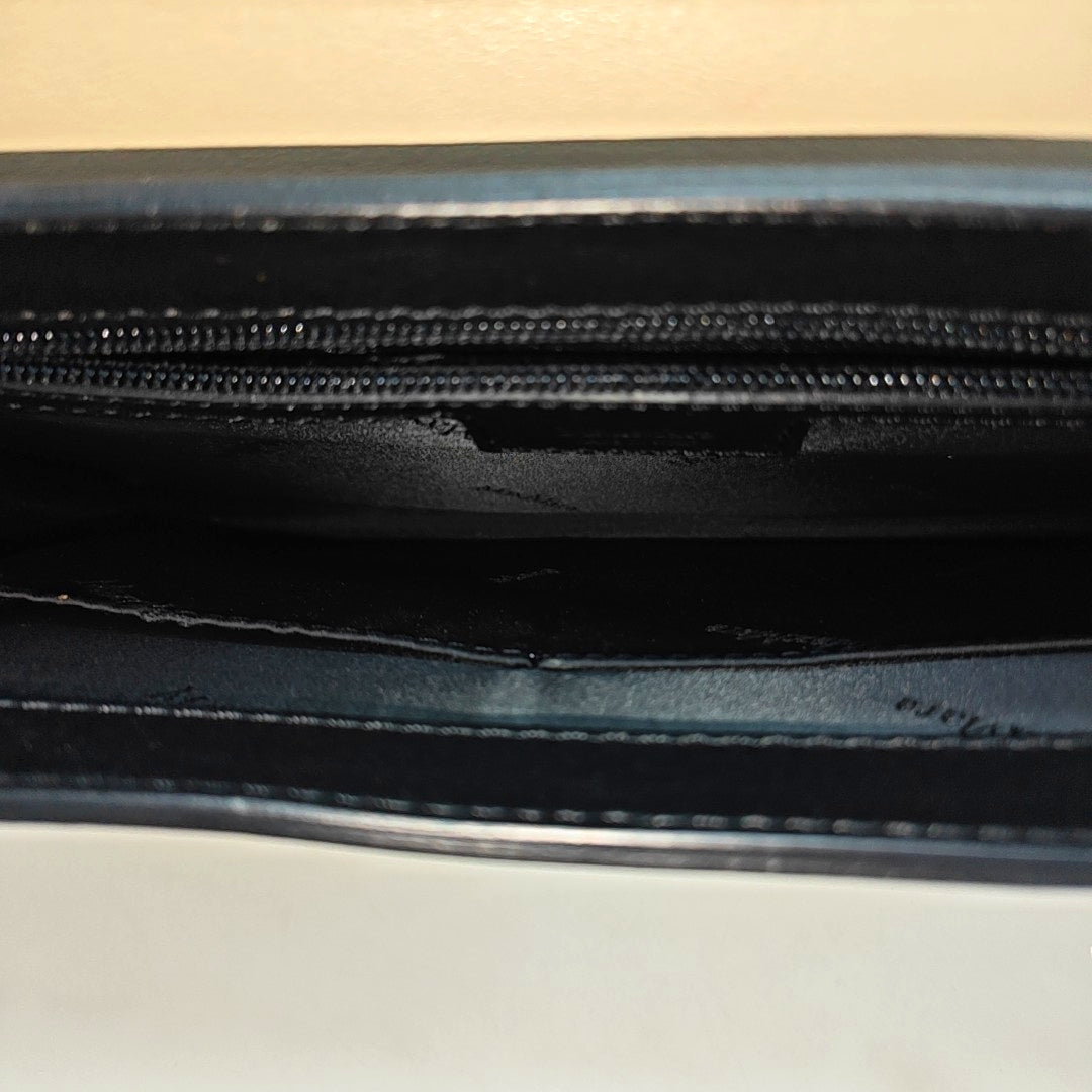 Calfskin Clutch Brown