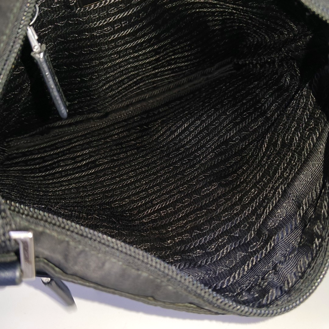 Nylon Crossbody Bag Nylon Black