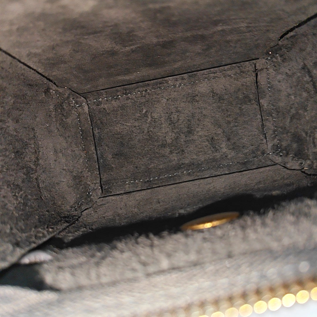 BELT PICO Calfskin Gray