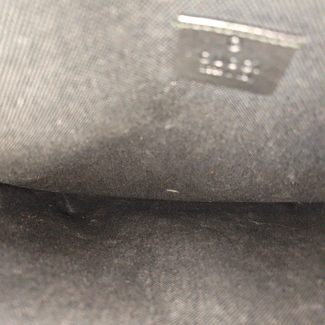 Monogram Coated Canvas Shoulder Bag Gray
