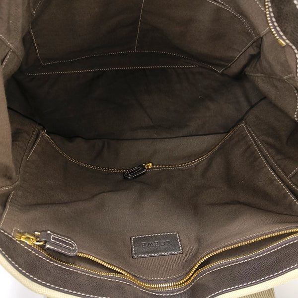 Canvas Shoulder Bag Beige