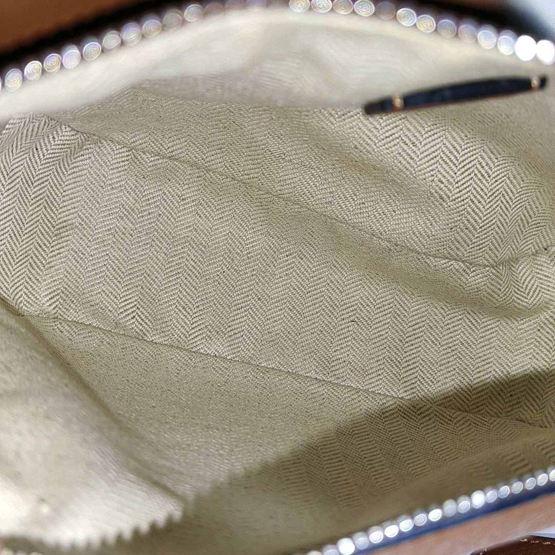 Authenticated pre-owned  Puzzle Mini Calfskin Brown - Shoulder Bag at Looply