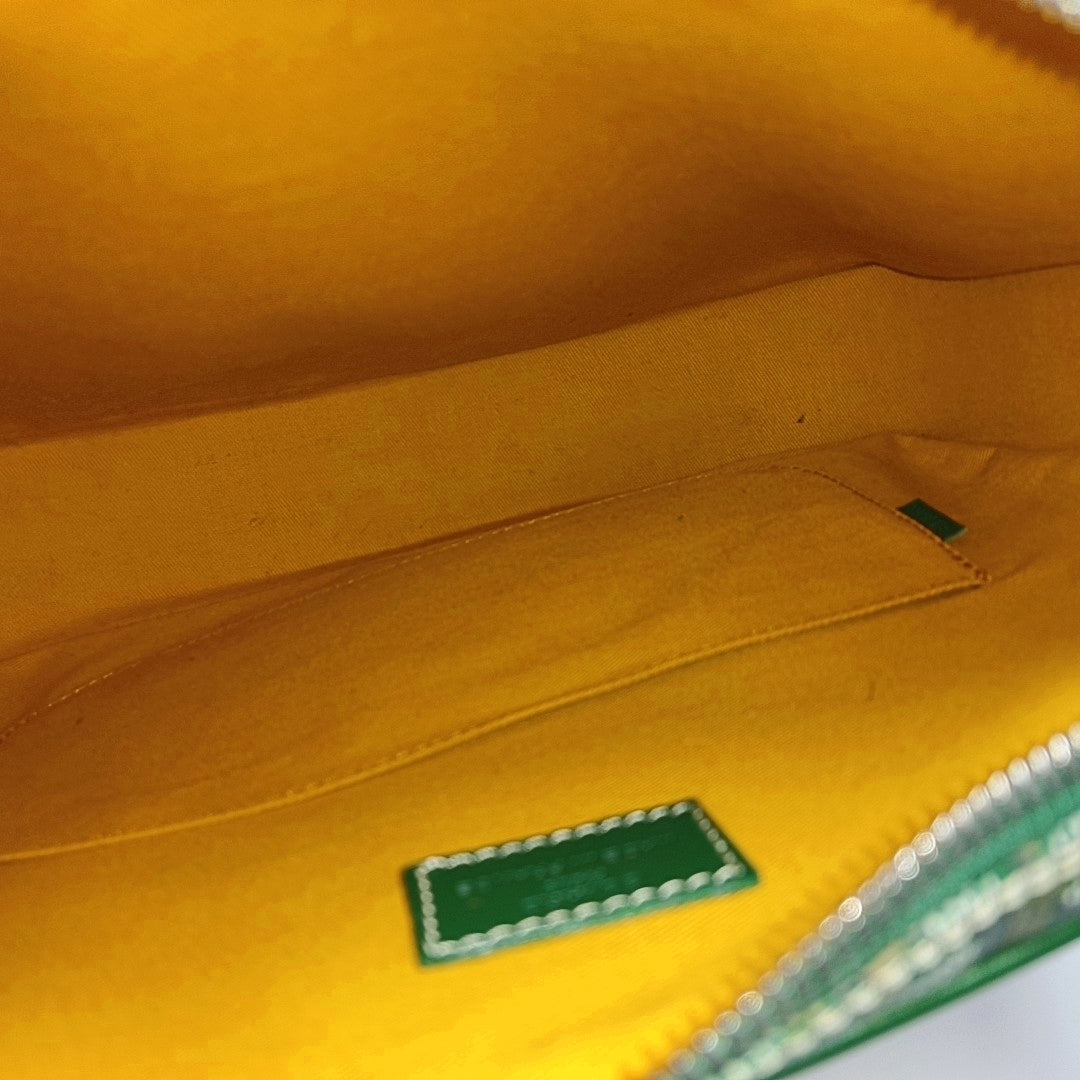 Coated Canvas Green