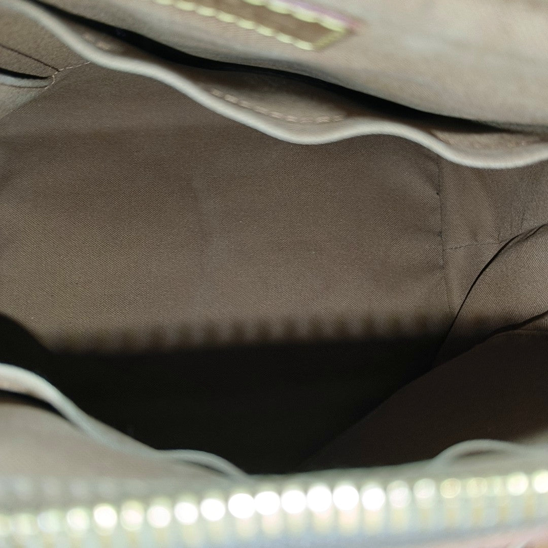 PALERMO PM Monogram Coated Canvas Brown