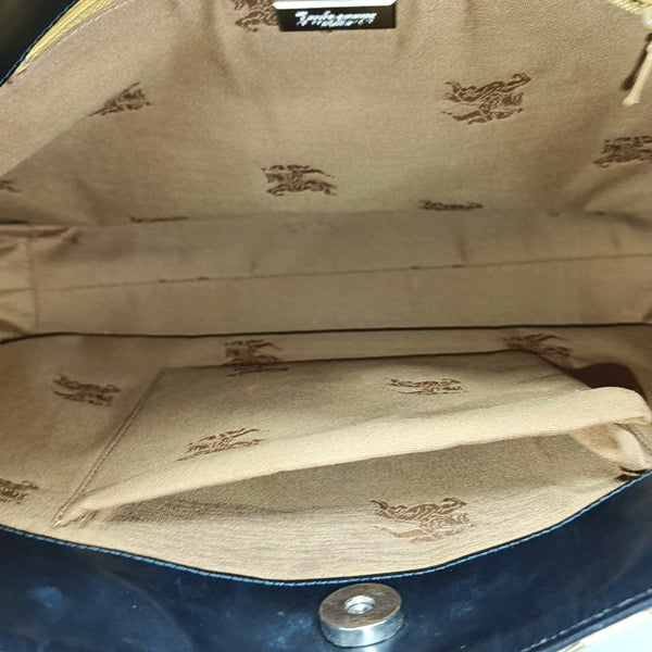 Canvas Top Handle Bag Beige