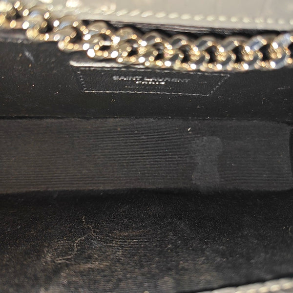 KATE Small Calfskin Gray