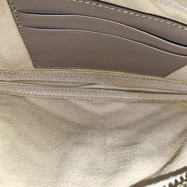 GG Marmont Mini Quilted Calfskin Beige