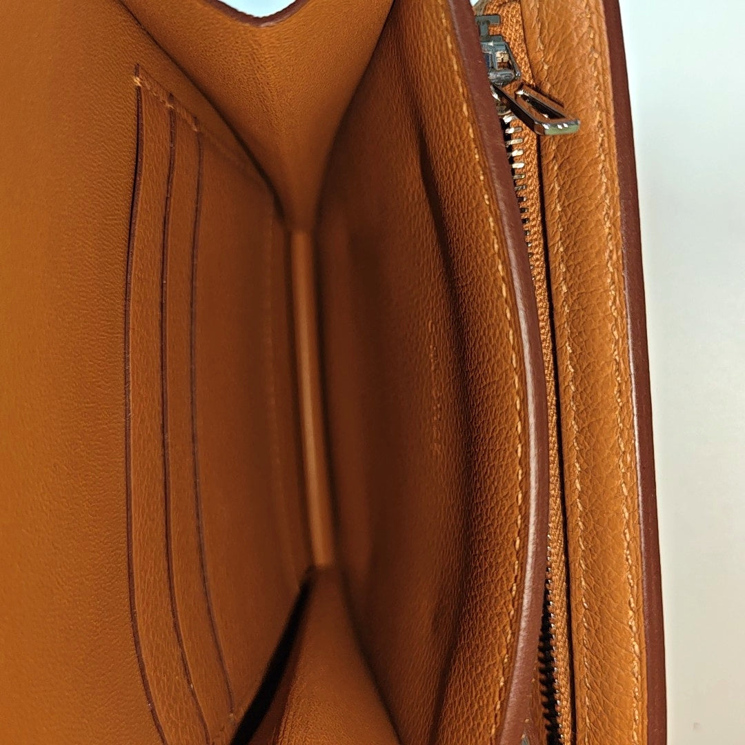 2002 12 Evercolor Brown Wallet