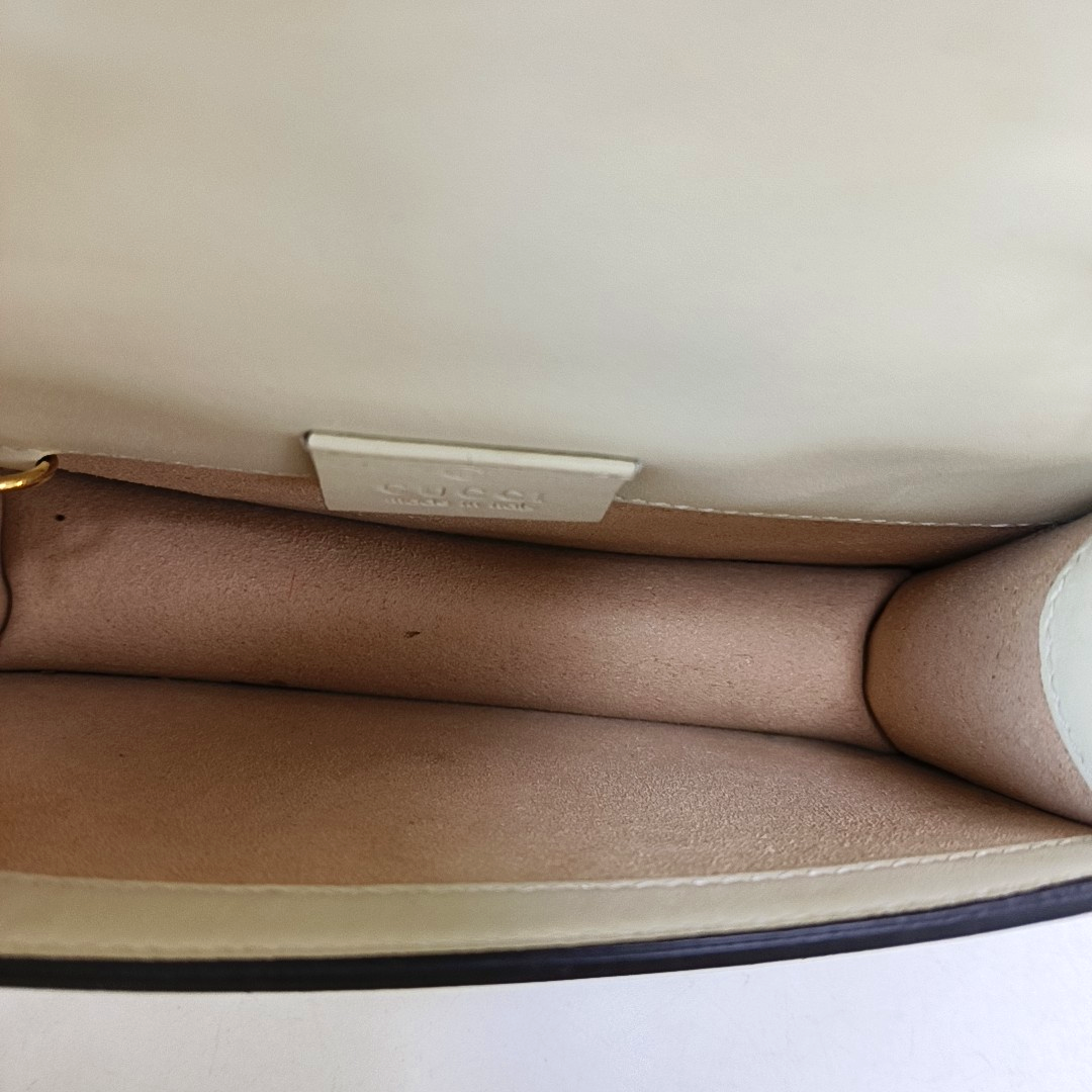Sylvie Super Mini Calfskin White