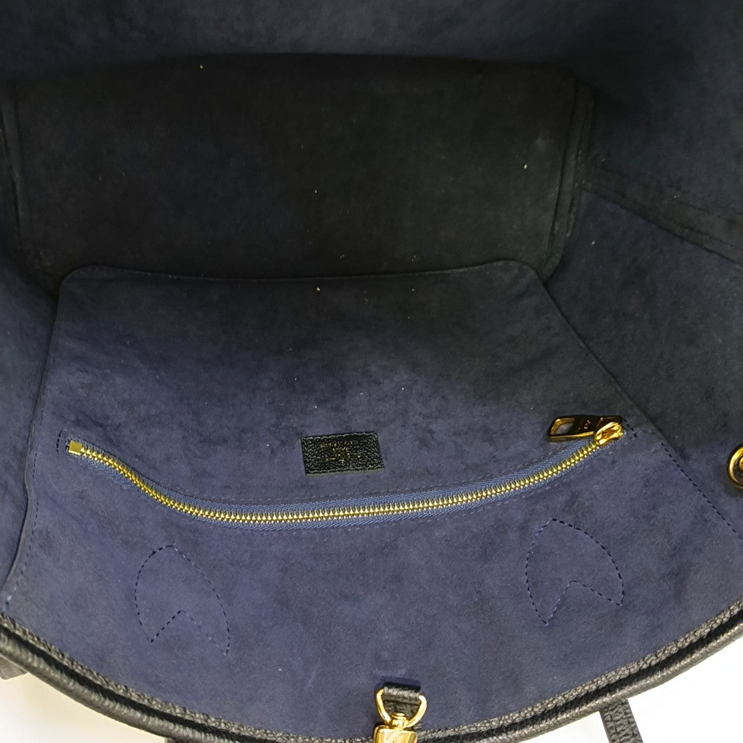 NEVERFULL MM Calfskin Black