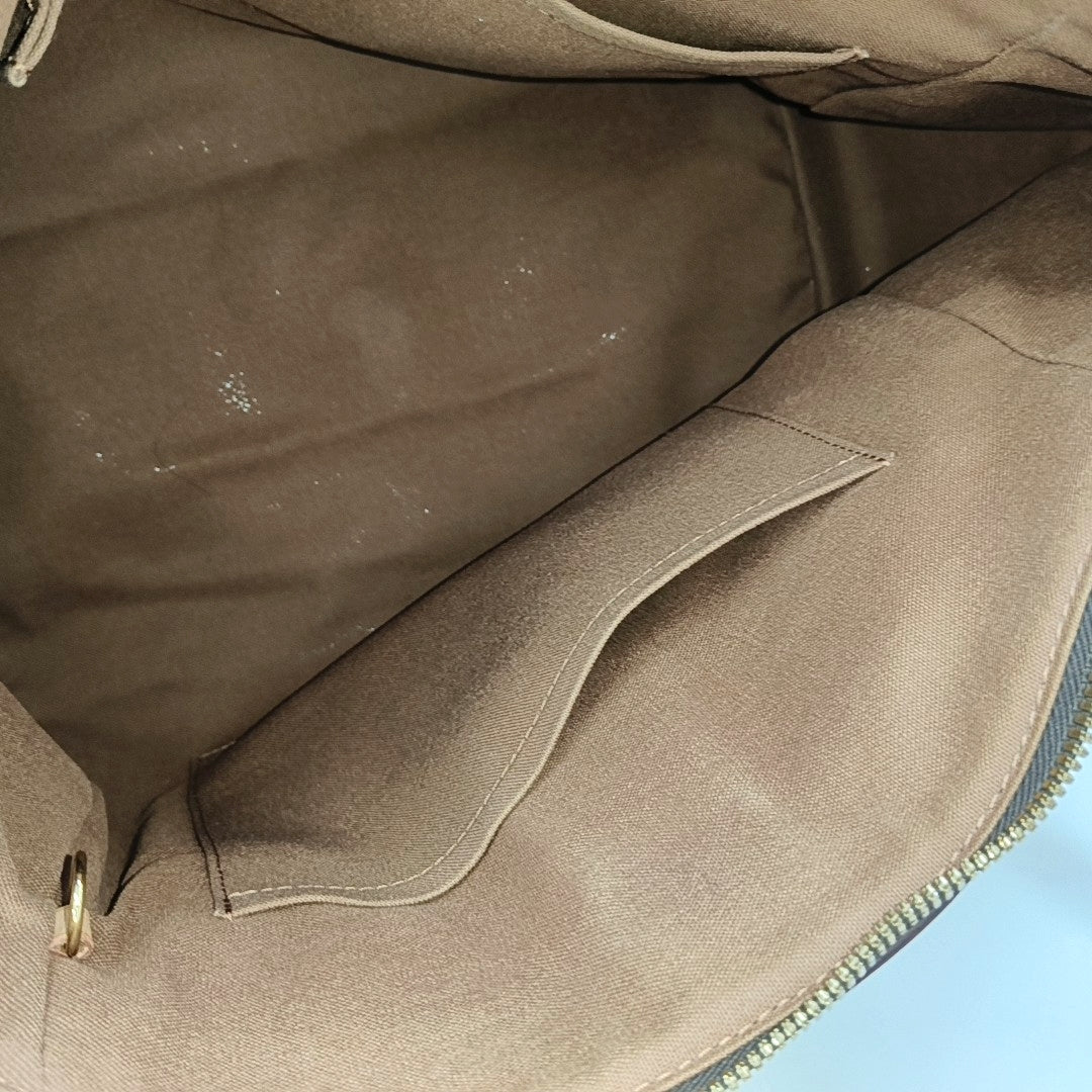 TIVOLI GM Monogram Coated Canvas Brown