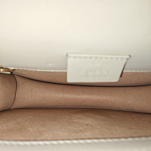 Sylvie Super Mini Calfskin White