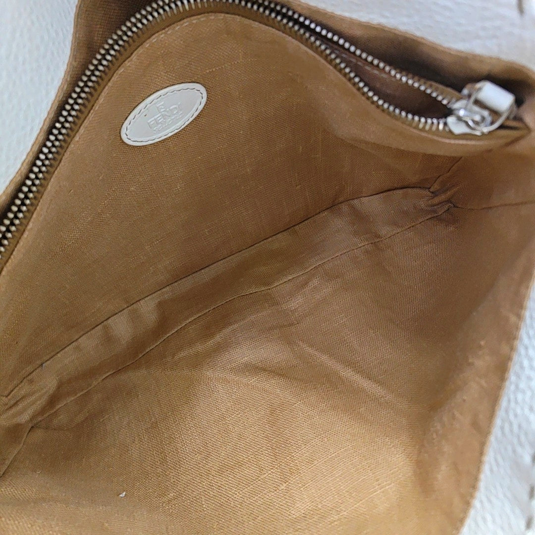 Quilted Calfskin Shoulder Bag White