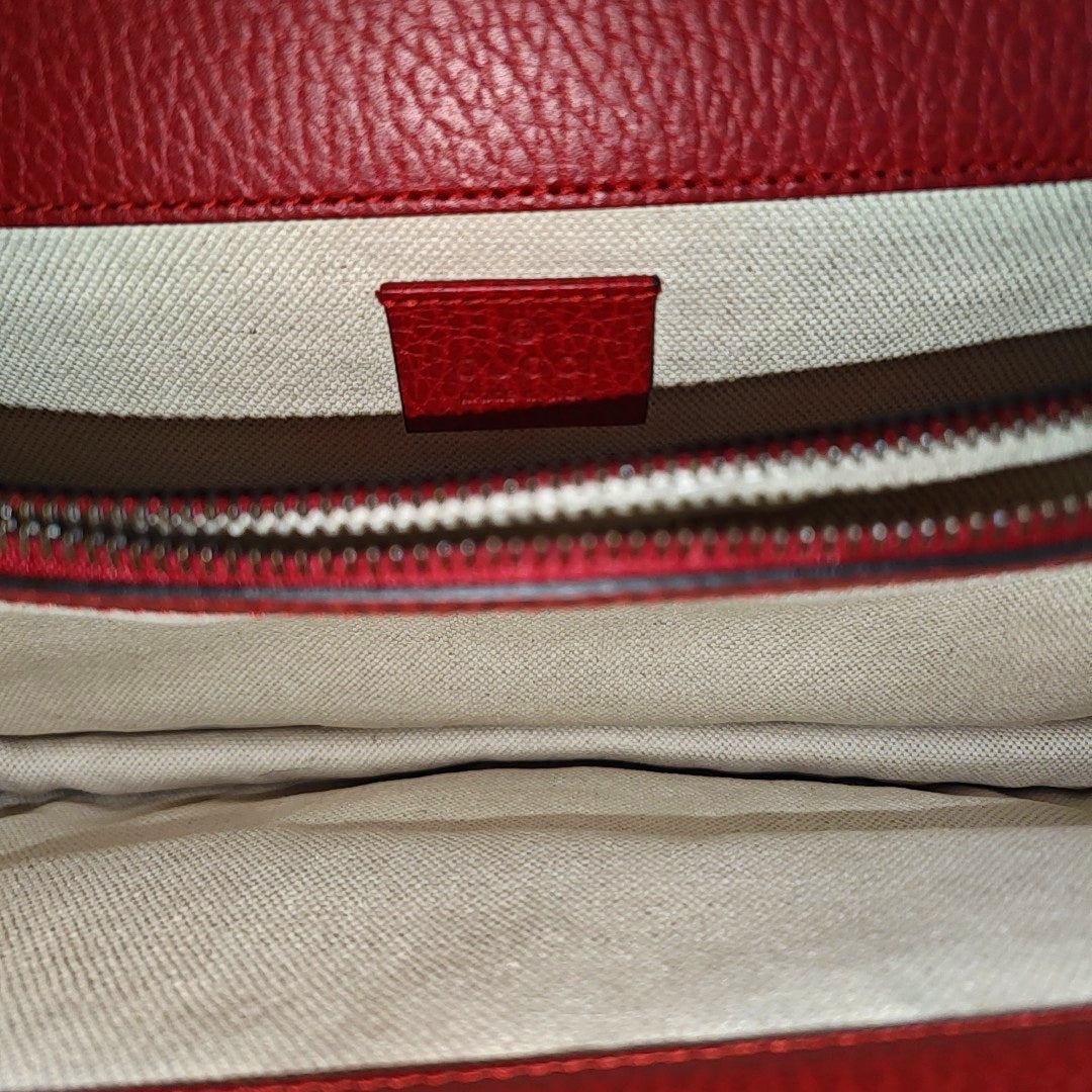Dionysus Medium Calfskin Red