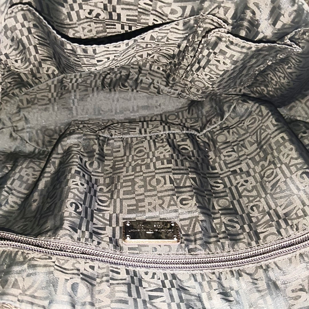 Calfskin Shoulder Bag Gold