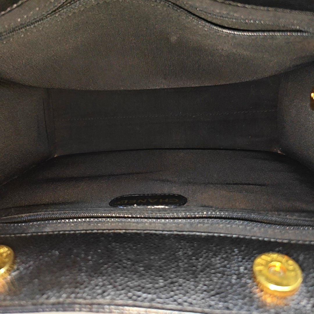Grained Calfskin Black