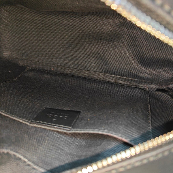 Monogram Coated Canvas Shoulder Bag Gray