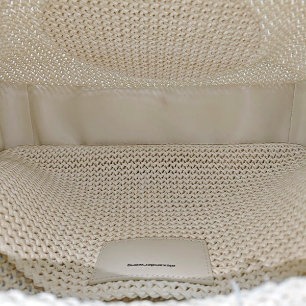 Special Material Shoulder Bag White