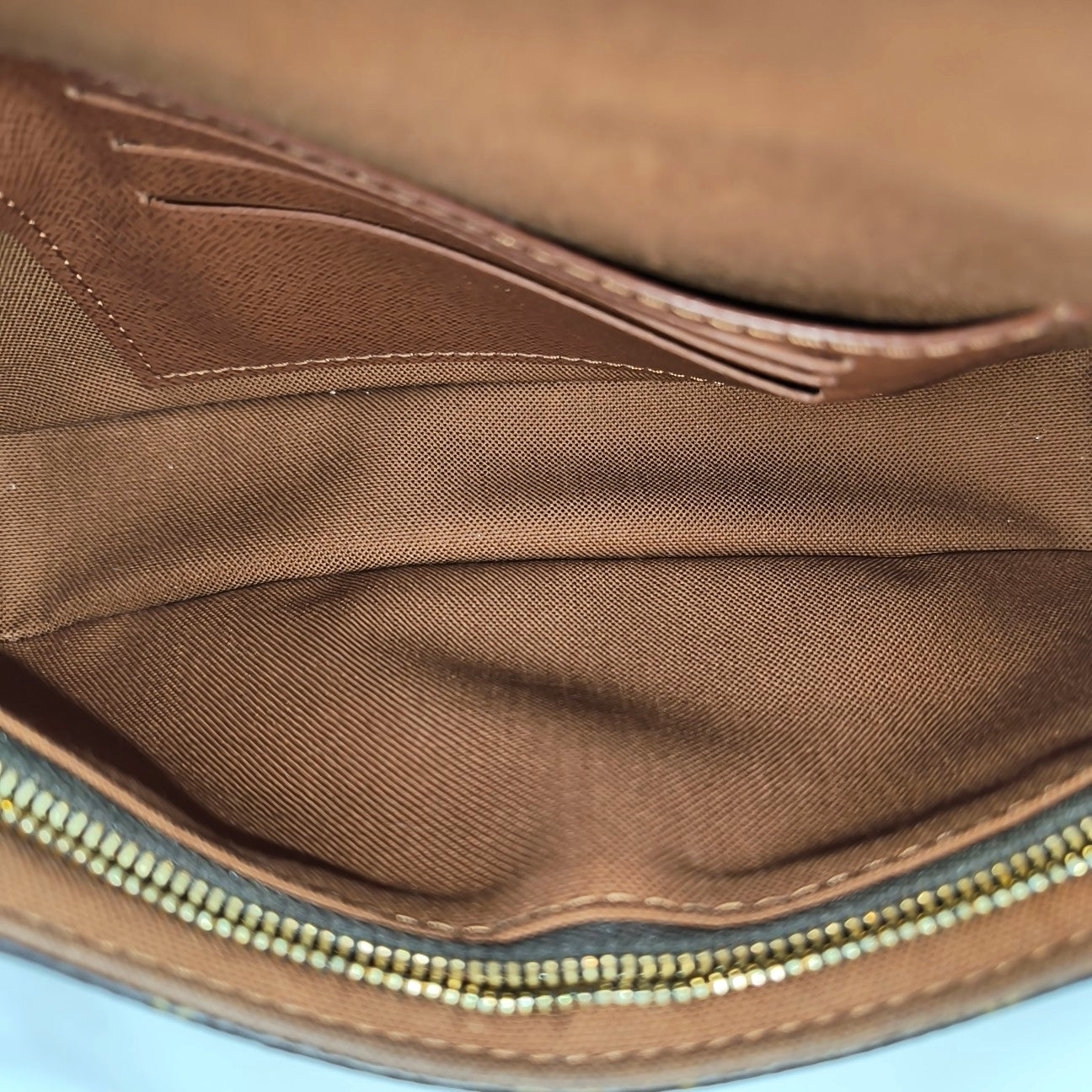 IVY Monogram Coated Canvas Brown