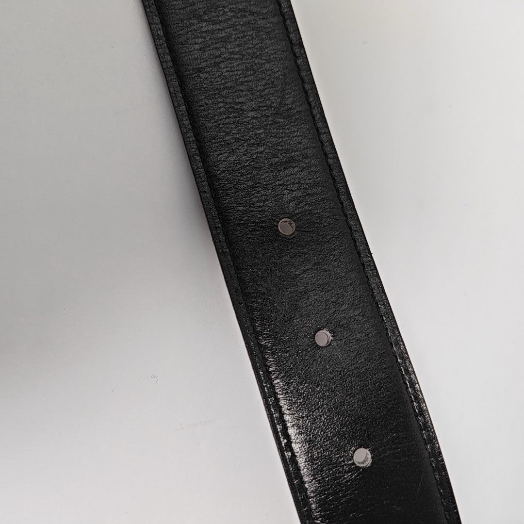 Leather Belt Black