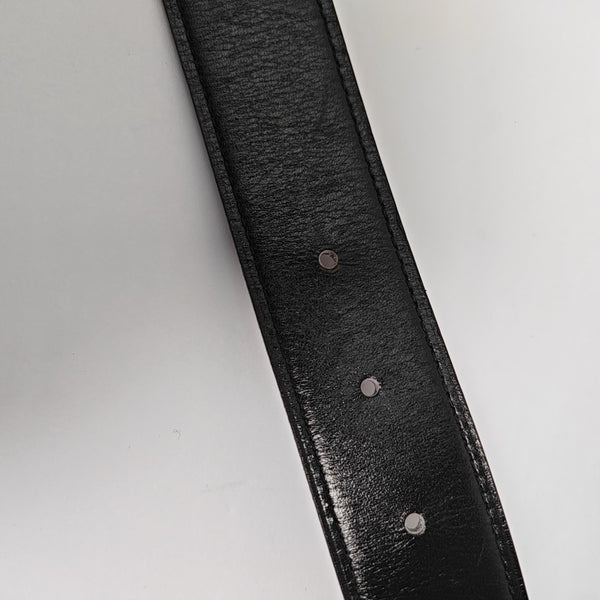 Leather Belt Black
