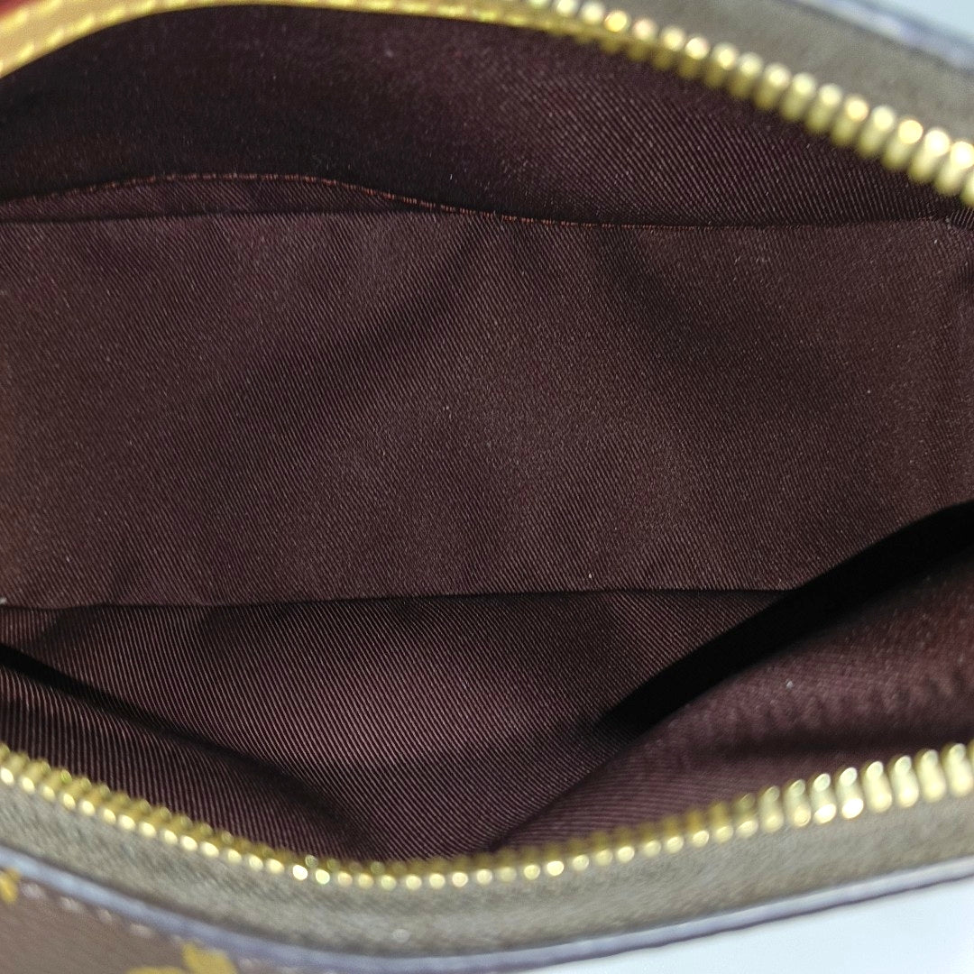 BOULOGNE Monogram Coated Canvas Brown