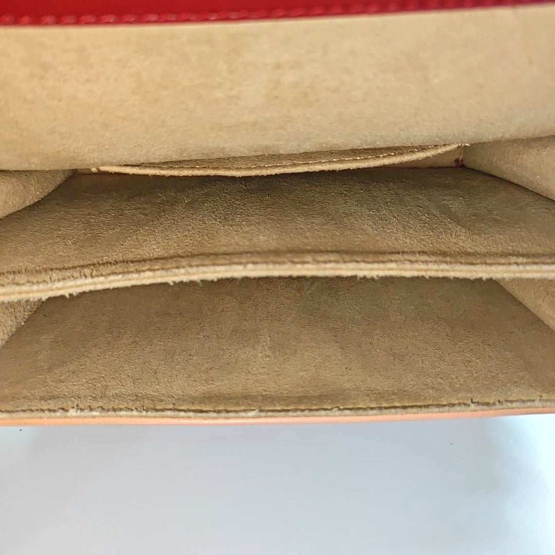 Authenticated pre-owned  Kan I Mini Calfskin Red - Shoulder Bag at Looply