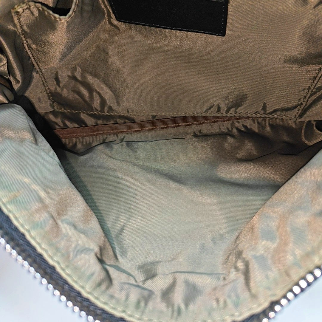 Nylon Crossbody Bag Black