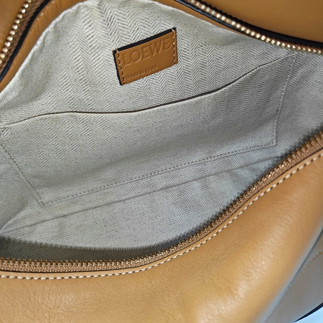 Puzzle Hobo Medium Calfskin Brown