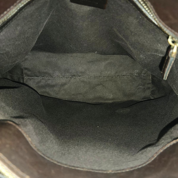 Monogram Canvas Tote Bag Brown