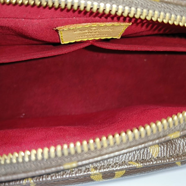 VIVA CITE Monogram Coated Canvas Brown