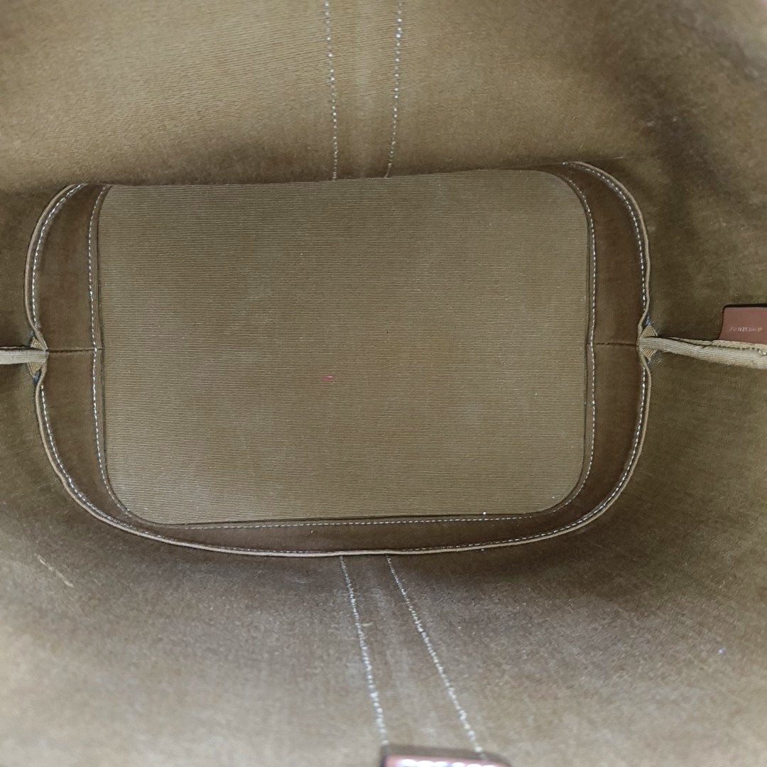 TRIOMPHE CANVAS Medium Coated Canvas Brown