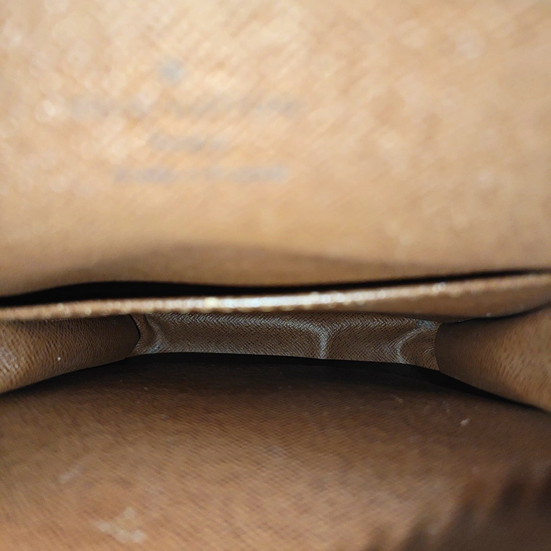 DANUBE Monogram Coated Canvas Brown