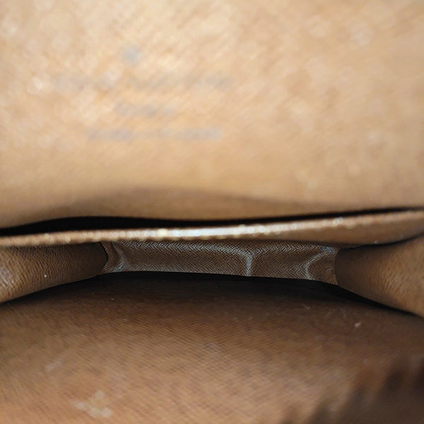 DANUBE Monogram Coated Canvas Brown