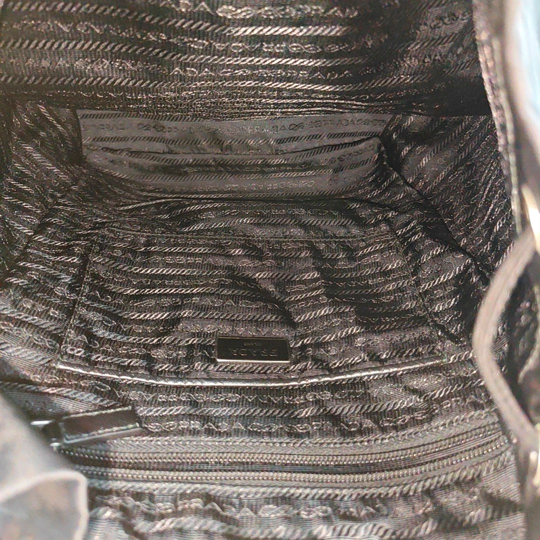 Nylon Backpack Black