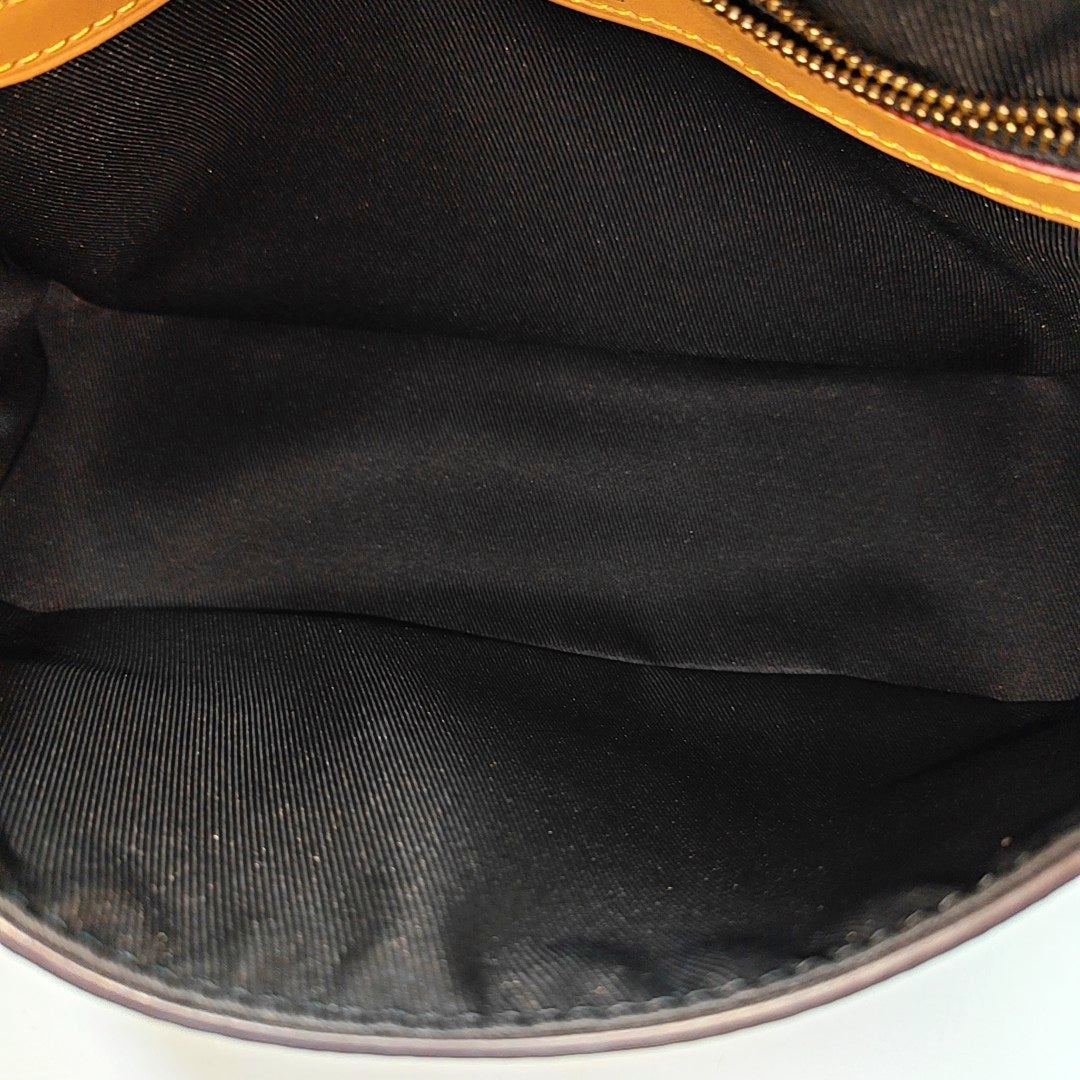DIANE Monogram Coated Canvas Brown