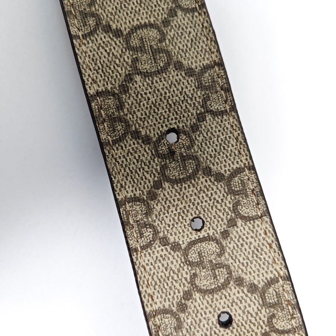 Leather Belt Beige
