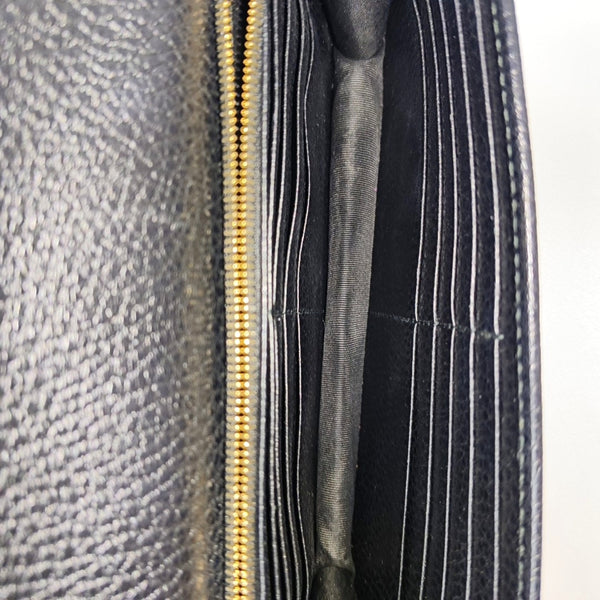 Interlocking G Small Calfskin Black