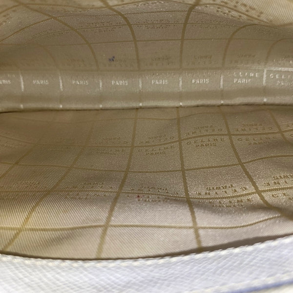 Calfskin Shoulder Bag White