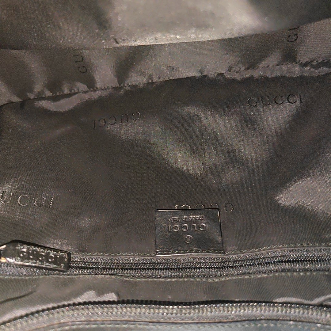 Canvas Shoulder Bag Black