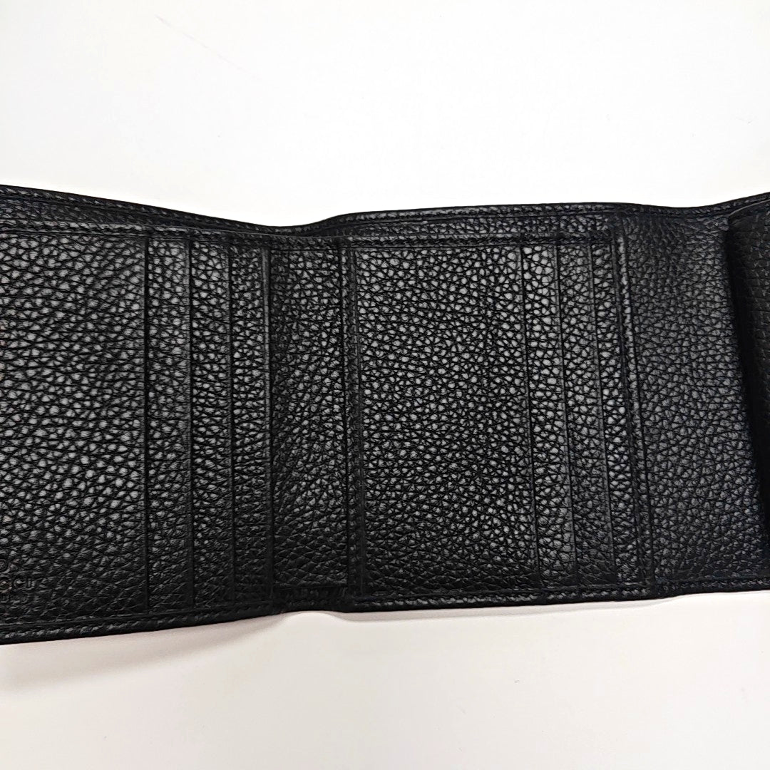 Soho Calfskin Black Wallet
