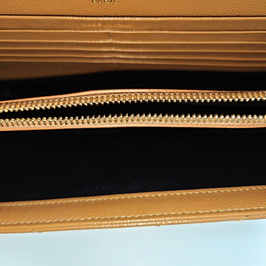 MONOGRAM Medium Quilted Calfskin Brown