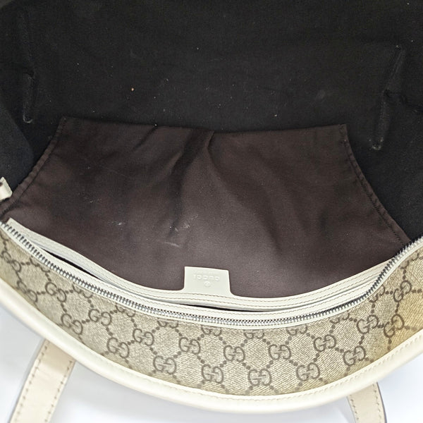 GG Imprime Monogram Coated Canvas Beige