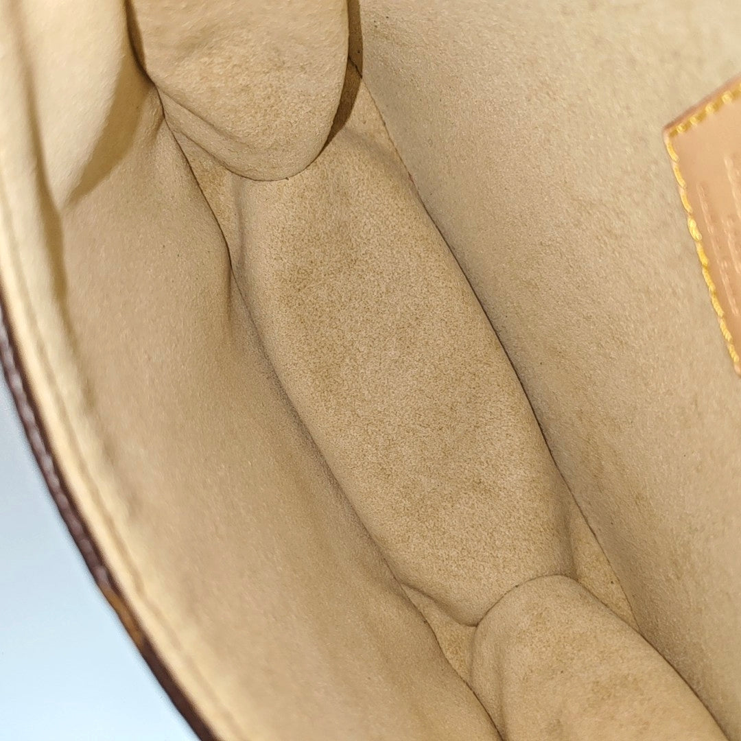 SAUMUR BB Monogram Coated Canvas Brown