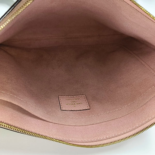 DAILY Monogram Coated Canvas Brown