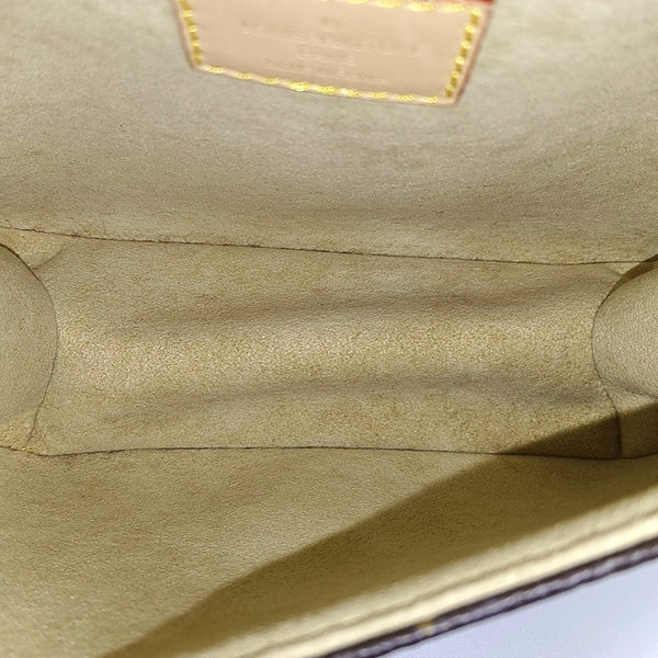 SAUMUR BB Monogram Coated Canvas Brown